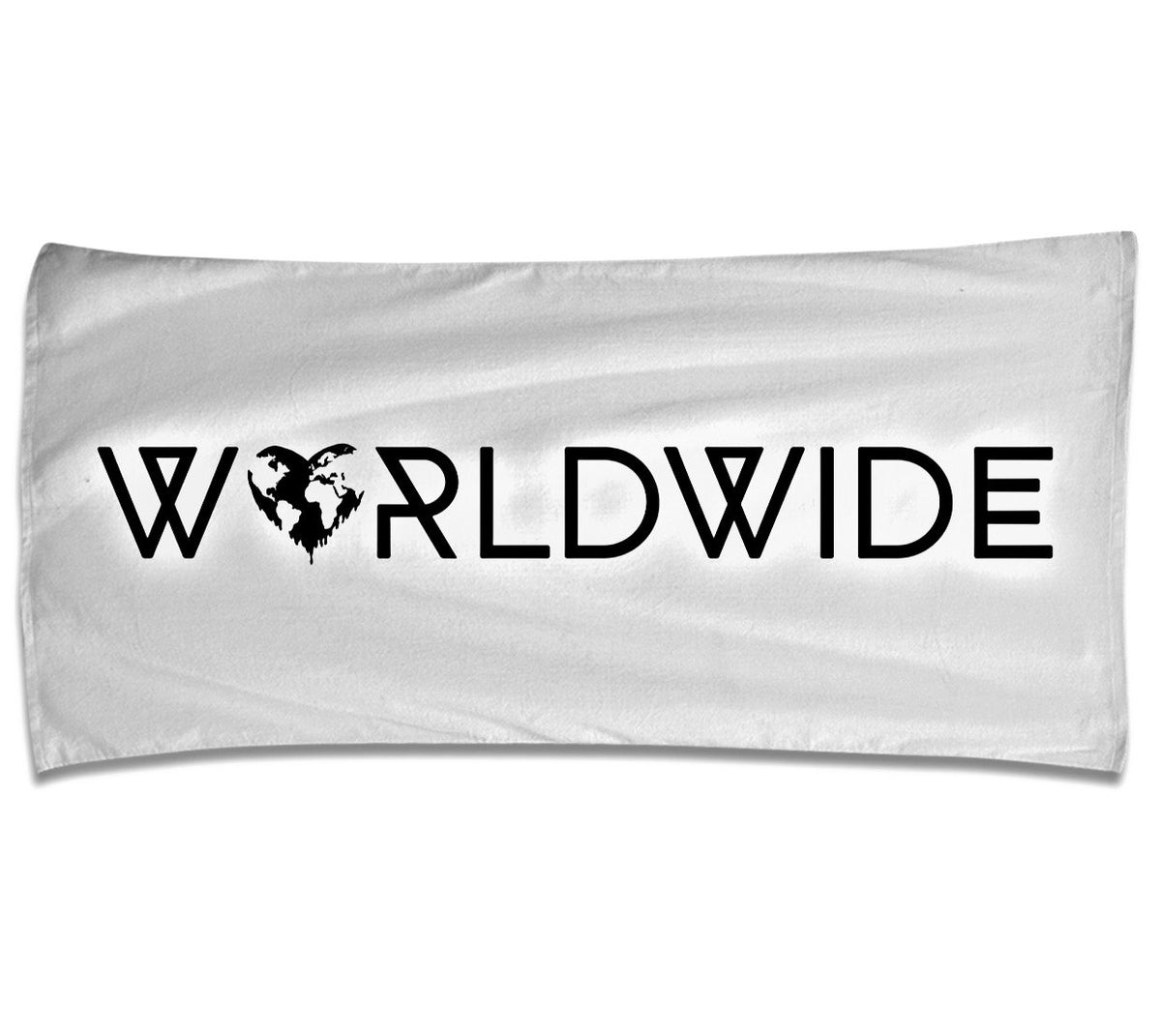 Spread Love Worldwide Beach Towel