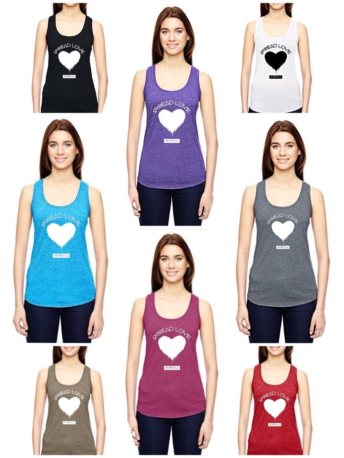 Spread Love Women&#39;s Big Logo Tank Top