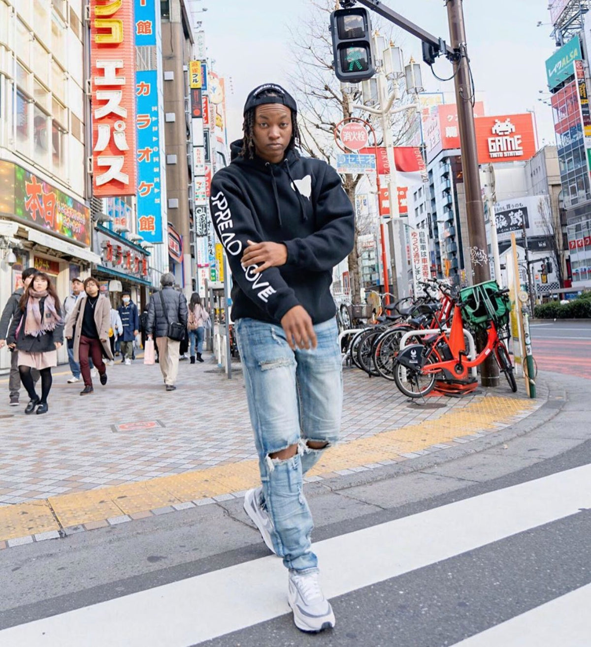 &quot;Less Hate MORE LOVE&quot; Hoodie