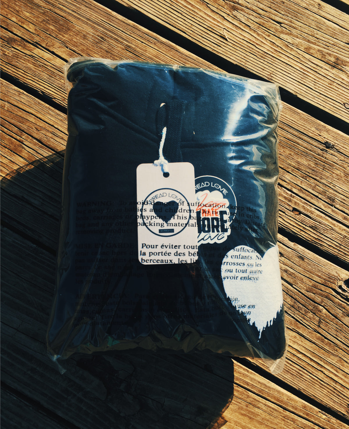 &quot;Less Hate MORE LOVE&quot; Hoodie