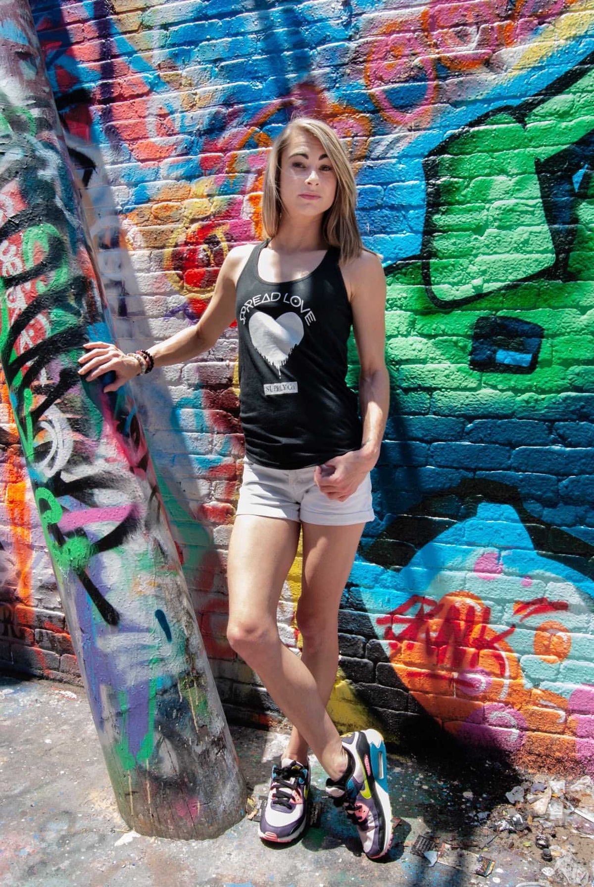 Spread Love Women&#39;s Big Logo Tank Top