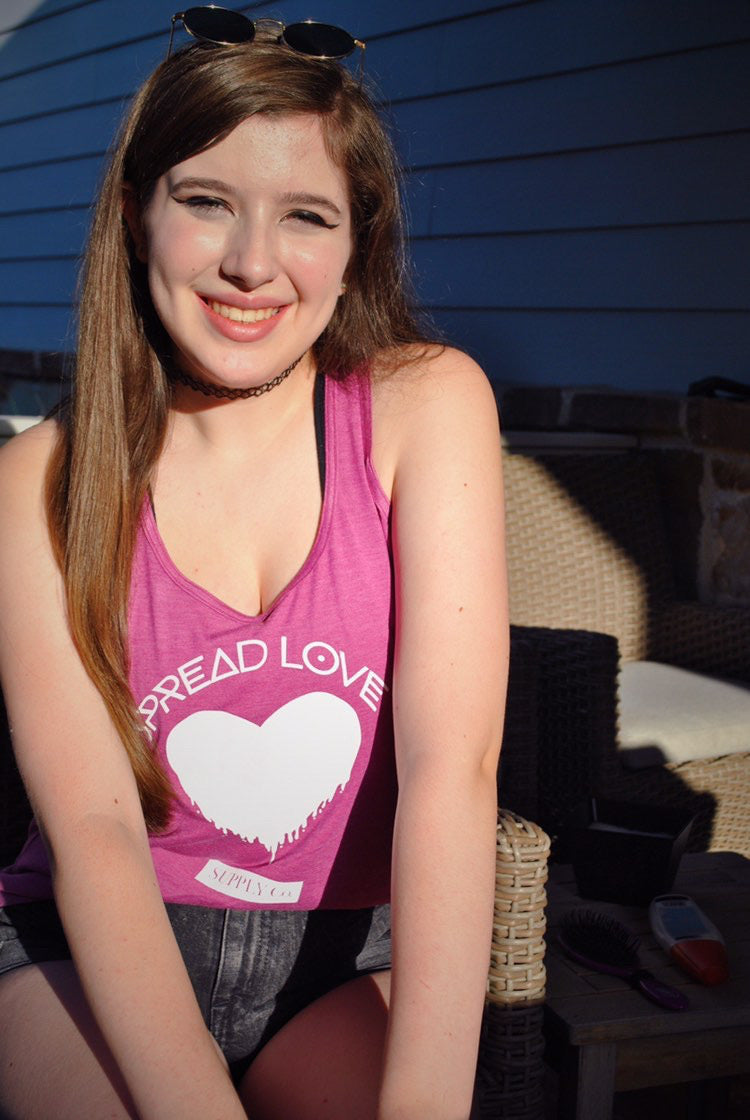 Spread Love Women&#39;s Big Logo Tank Top