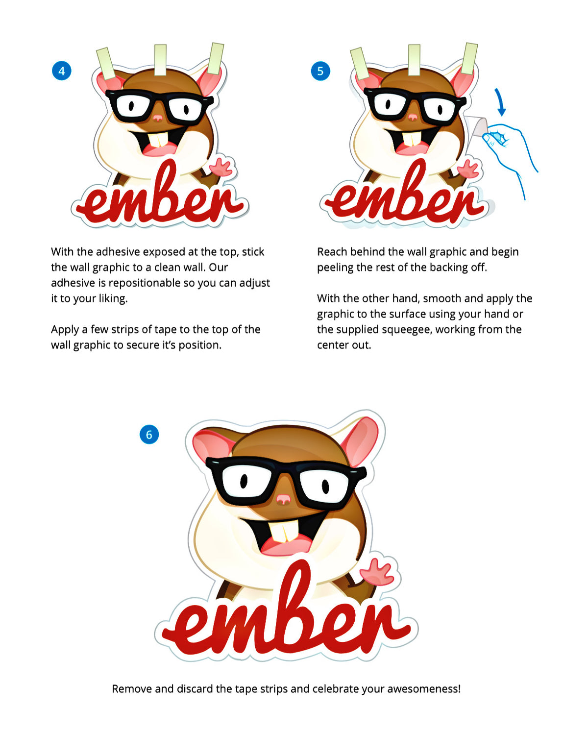 Spread Love Supply Co. Logo Wall Sticker Graphic (2&#39; x 2&#39;)