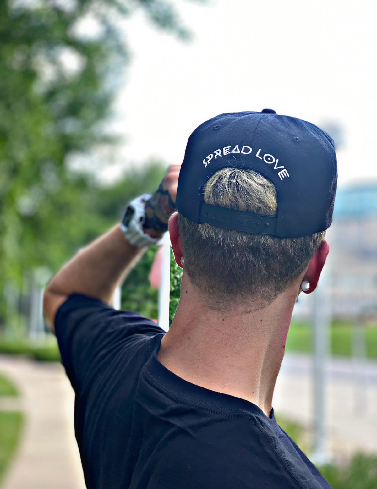 Spread Love Snapback Hat