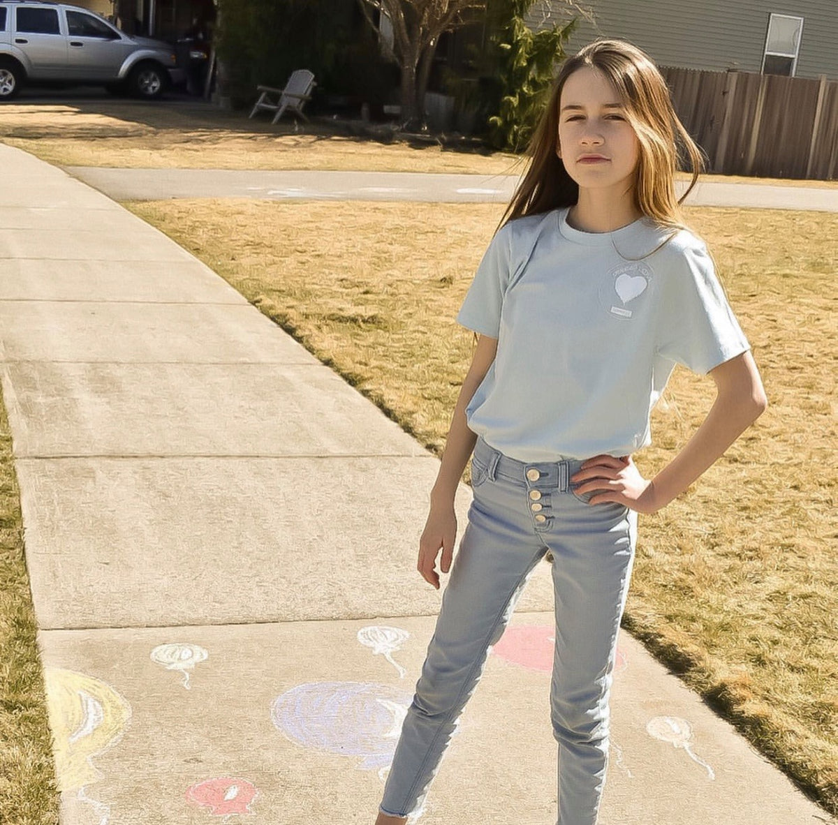 Spread Love Classic Graphic Youth Tee