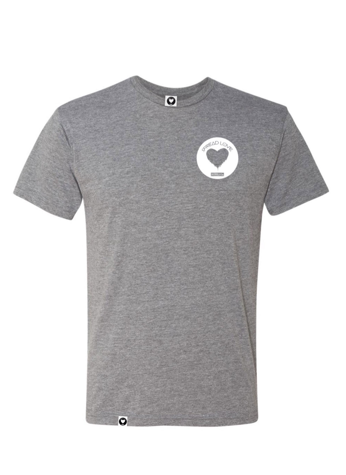 Spread Love Classic True Fit Tee (Heather Grey)