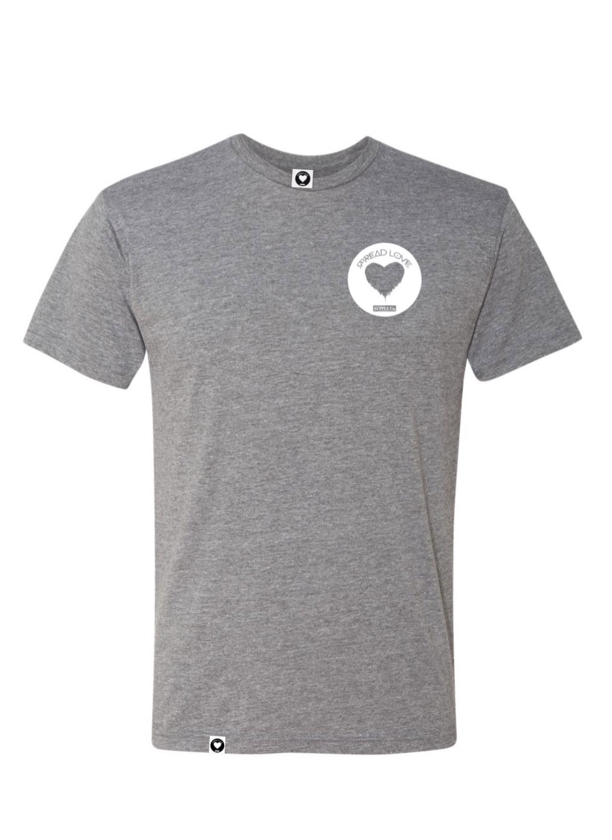 Spread Love Classic True Fit Tee (Heather Grey)