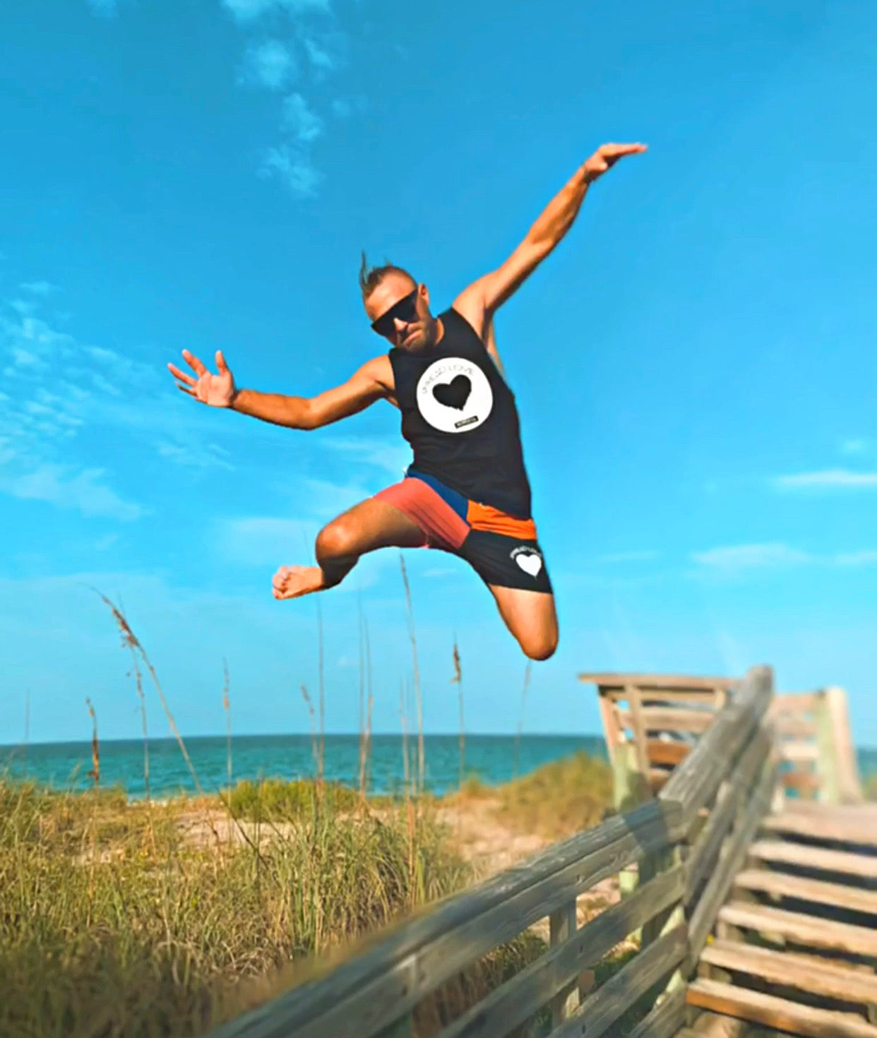 Spread Love Men's Big Logo Tank Top