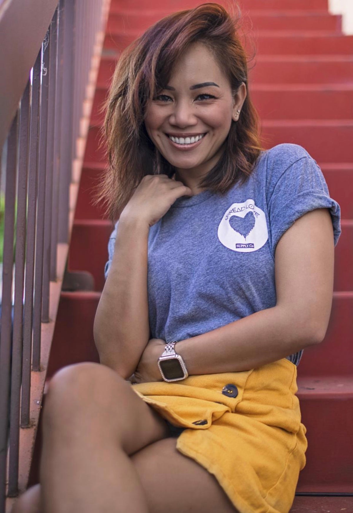 Spread Love Classic True Fit Tee (Heather Grey)