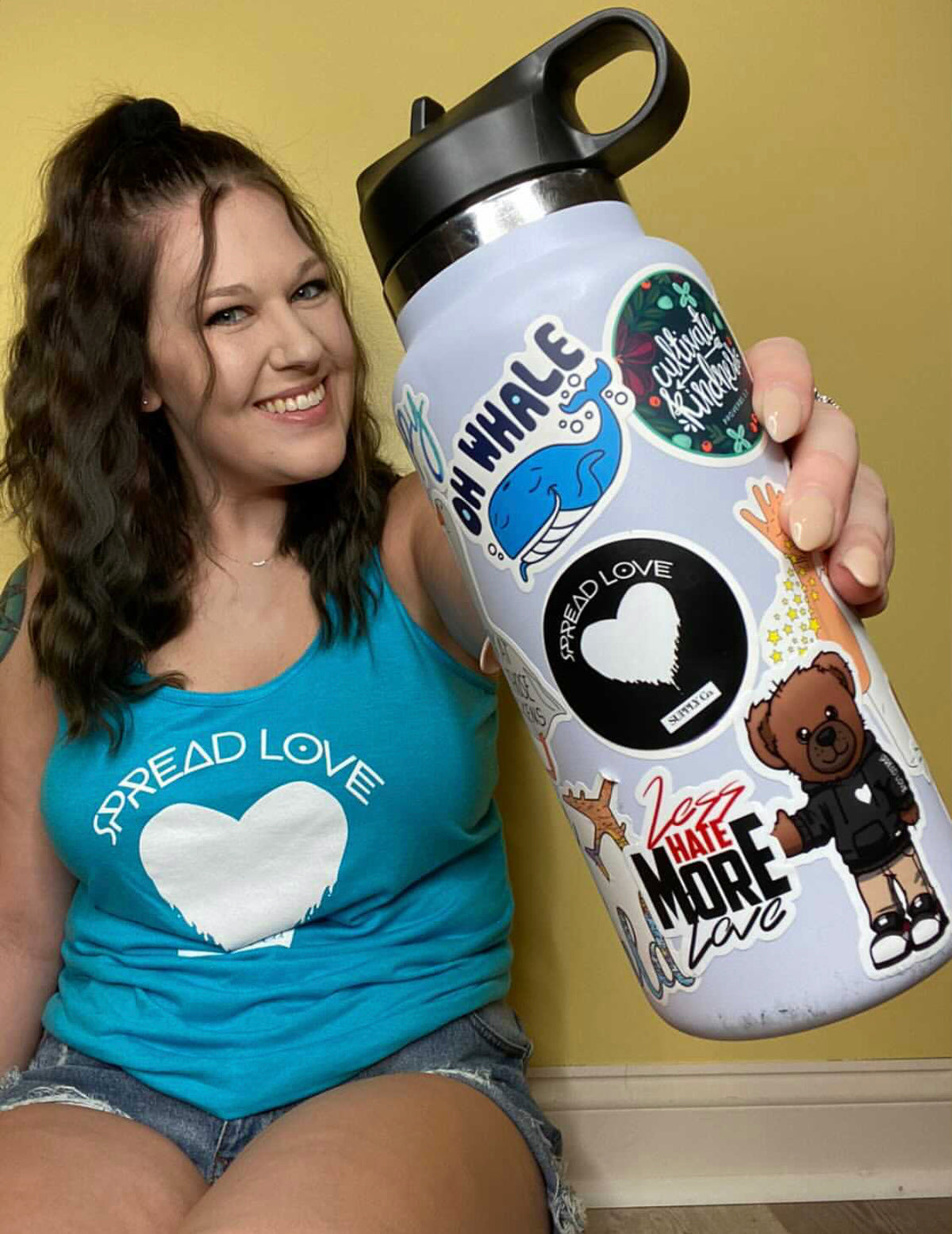 Spread Love Women&#39;s Big Logo Tank Top