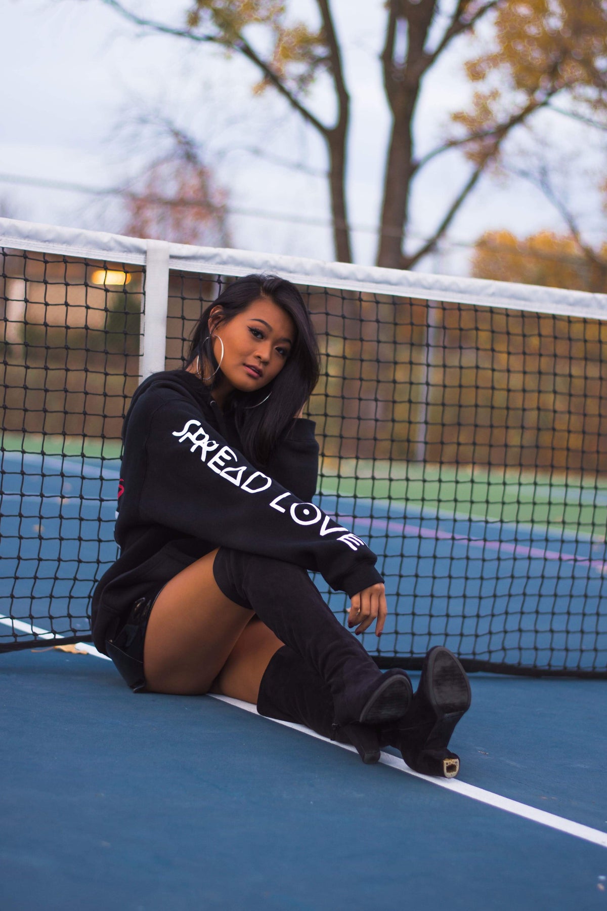 &quot;Less Hate MORE LOVE&quot; Hoodie