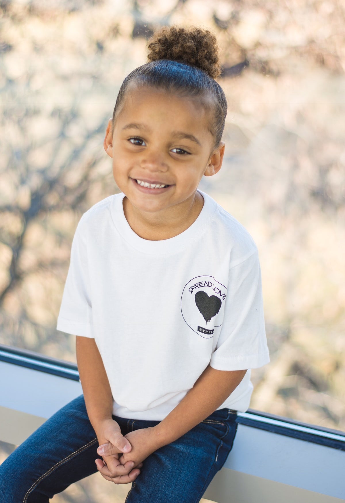 Spread Love Classic Graphic Youth Tee