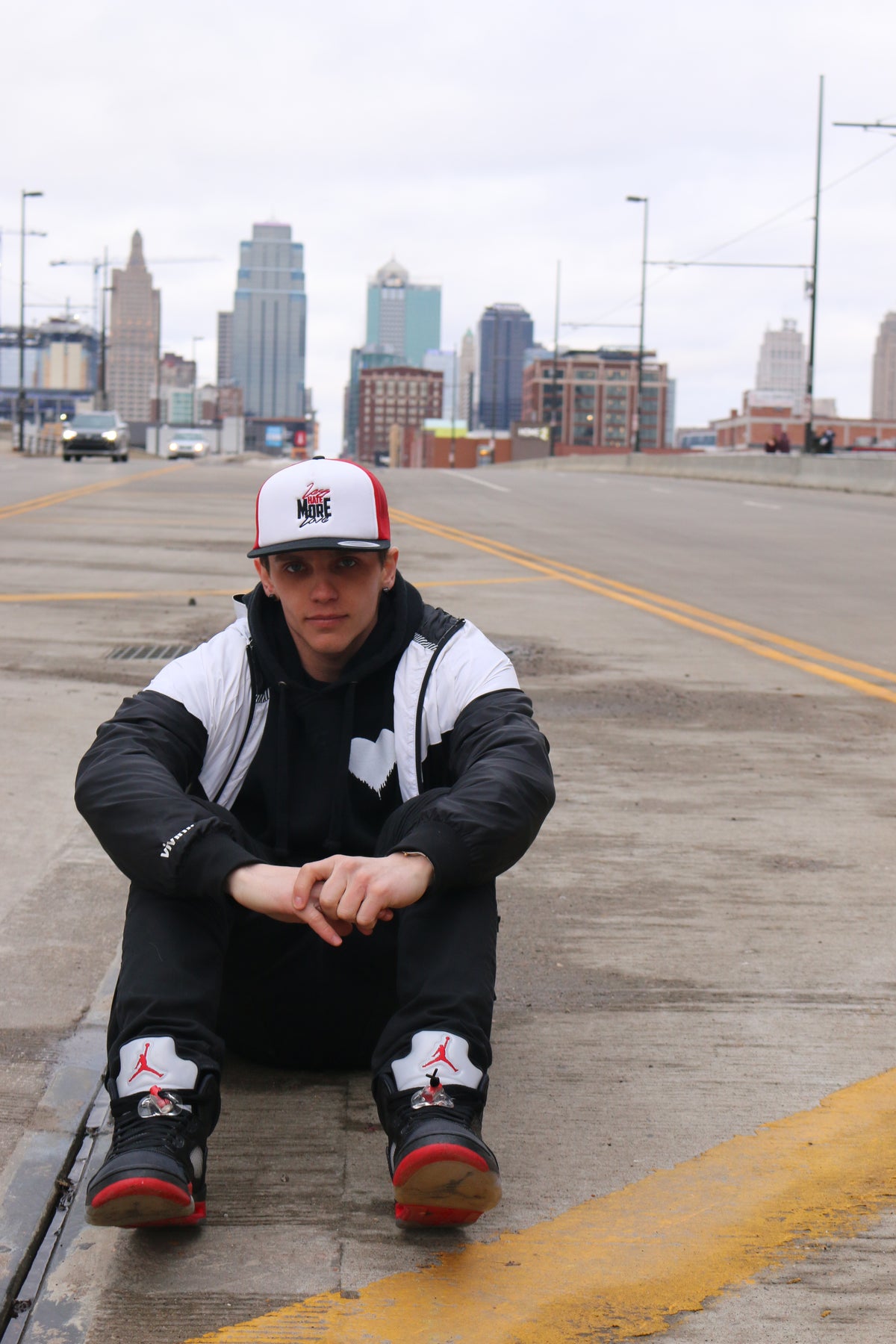 &quot;Less Hate MORE LOVE&quot; Snapback