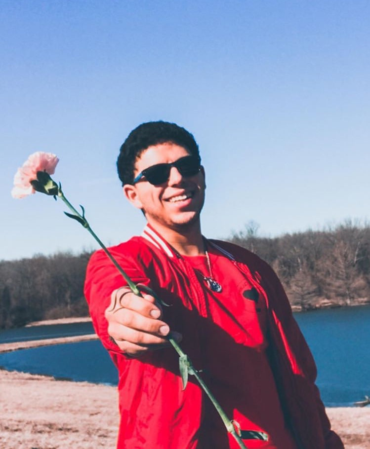 Spread Love Classic Graphic Tee (Red)