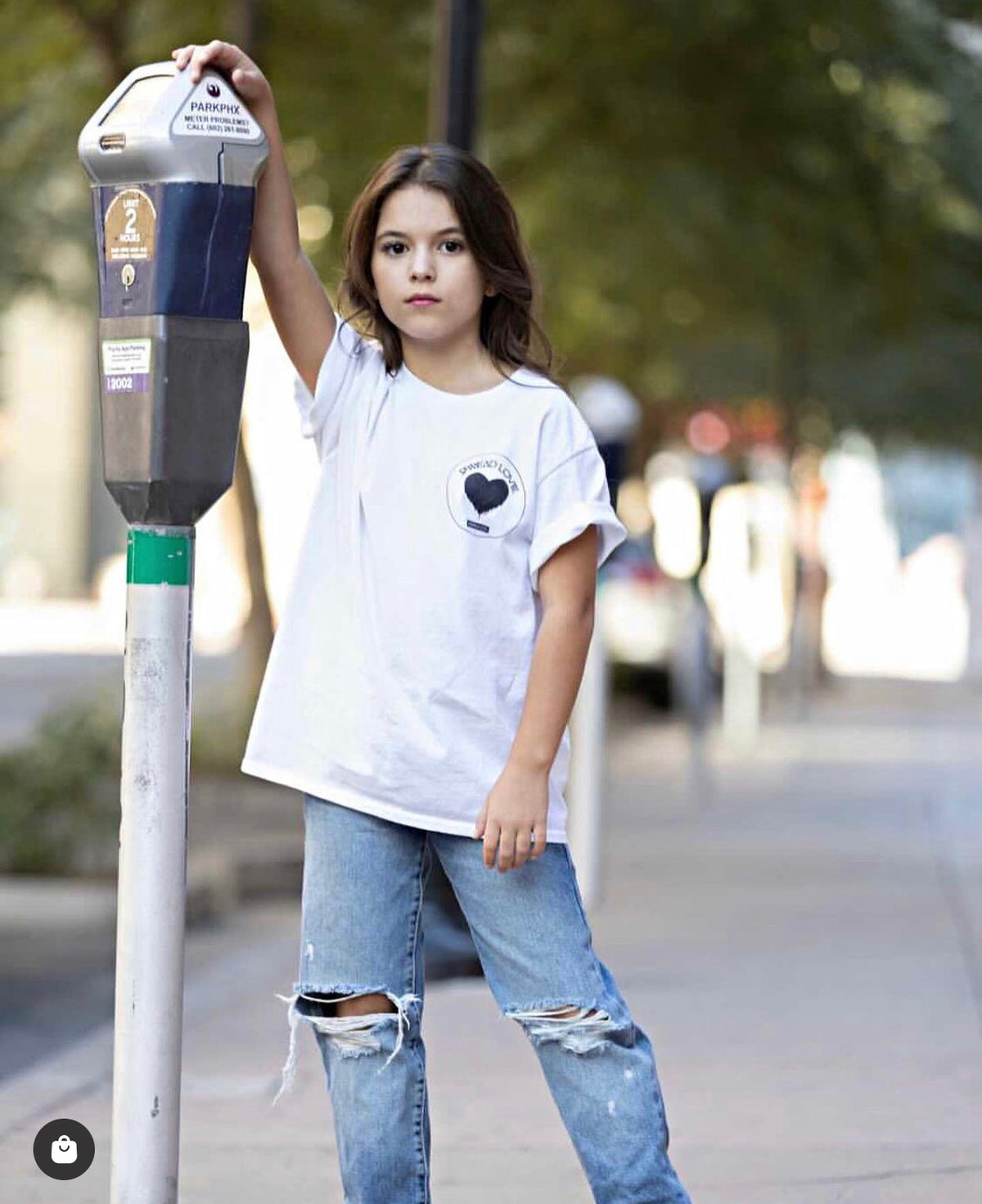 Spread Love Classic Graphic Youth Tee